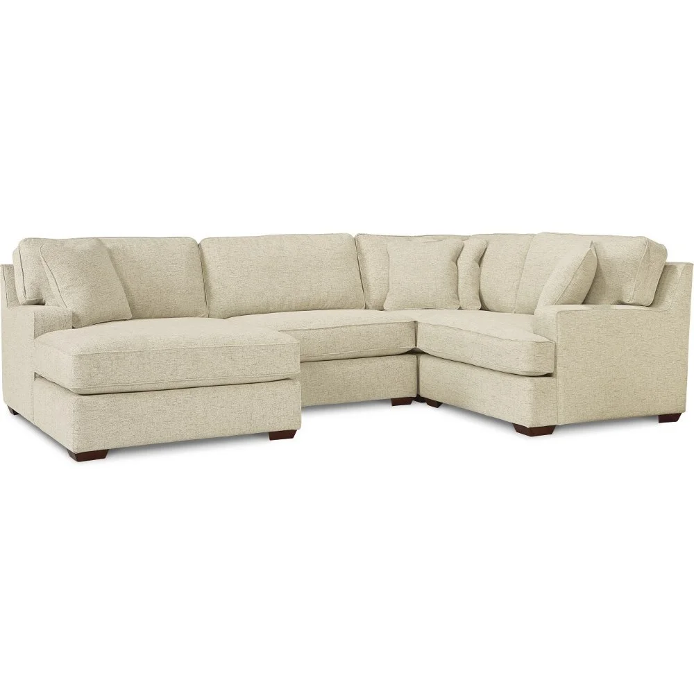 LaZBoy Paxton 60R663+60M+6CC+60AD165631 3Seat Premier Sectional Sofa with Comfort Core